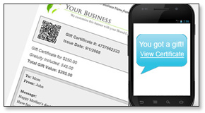 Offer Instant Gift Certificates or Physical Gift Cards